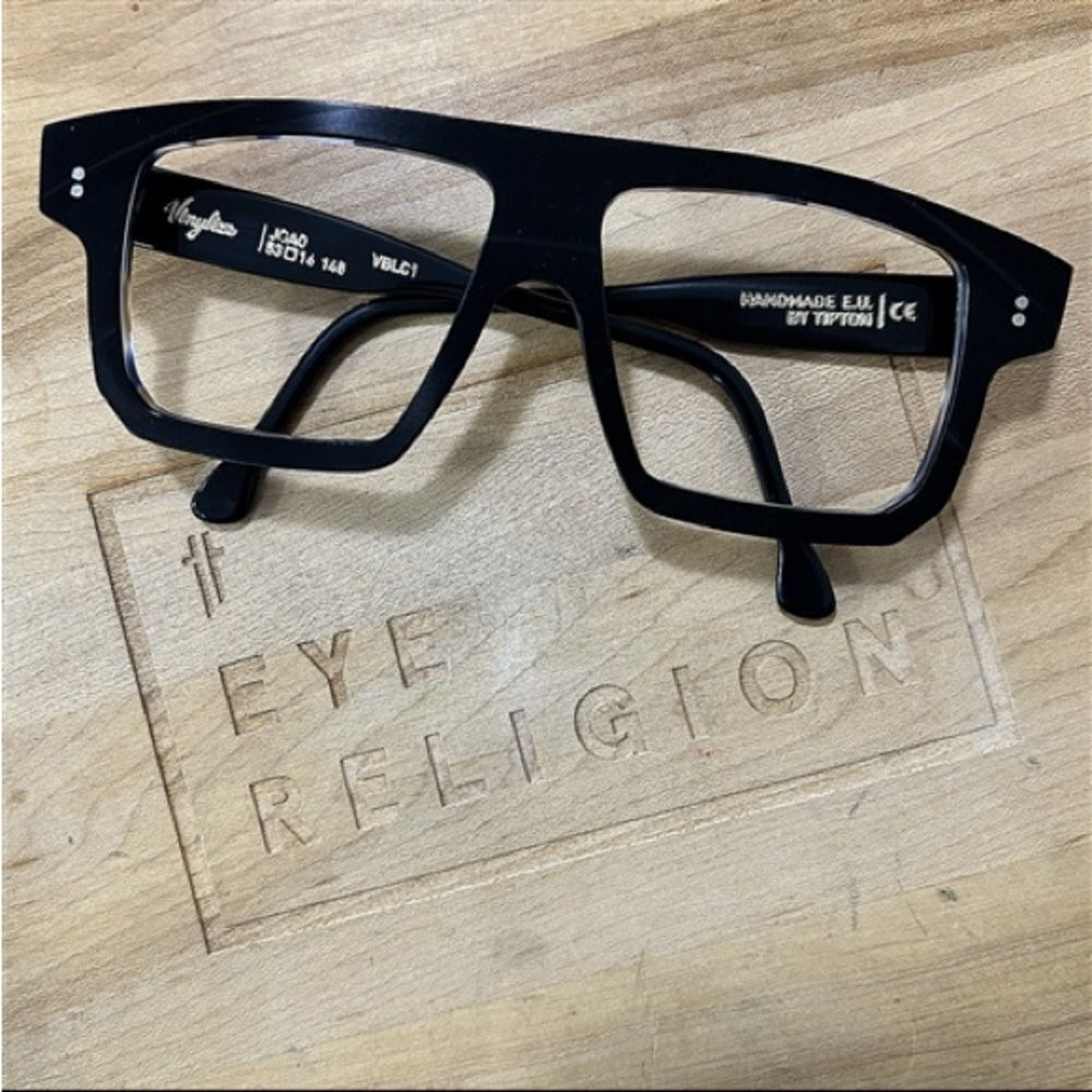 Vinylize Joao Optical Black Men's Glasses